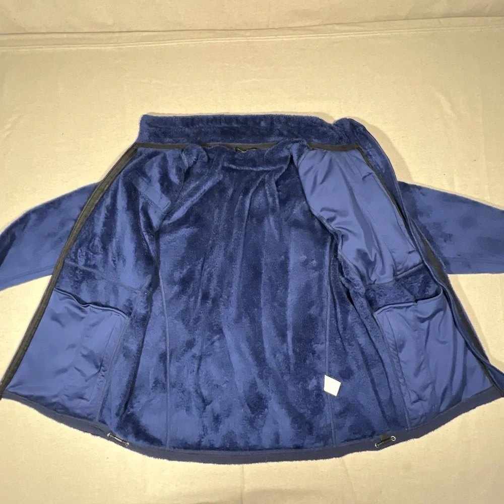 Goldwin Mens's M GB Alpine Ski Team Blue Fleece Jacket Full Zip Great Britain